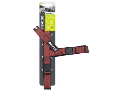 Ham pentru caini, EXPLORE, M-PETS, rosu, S