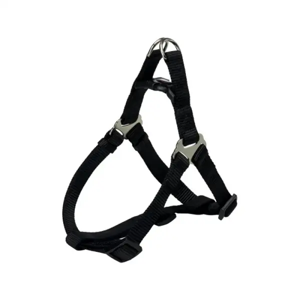Ham pentru caini Premium One Touch Negru XL 80-100 cm 25 mm