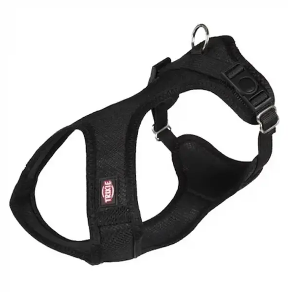 Ham pentru caini Soft XSS - XS 28 - 40 cm 15 mm, negru