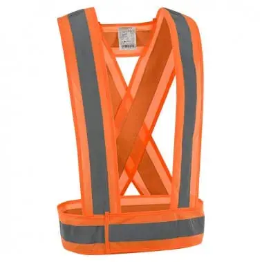 Ham reflectorizant portocaliu fluorescent marime unica Rock Safety Hi-Vis Ham reflectorizant portocaliu fluorescent marime unica Rock Safety Hi-Vis