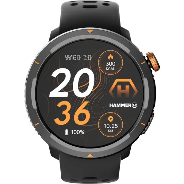 Hammer Smartwatch Hammer Watch 2 Lite, 36mm, Negru