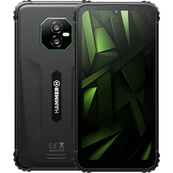 Hammer Telefon mobil Hammer Ranger 6, 6GB RAM, 256GB, Dual SIM, 4G, Verde