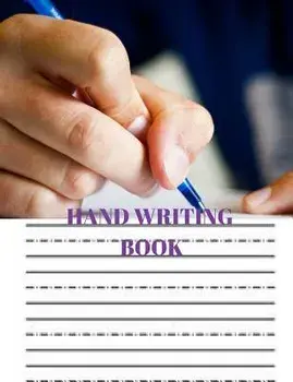 Hand Writing Book: Practice Hand Writing Book, Paperback/Wealthgenius Publisher