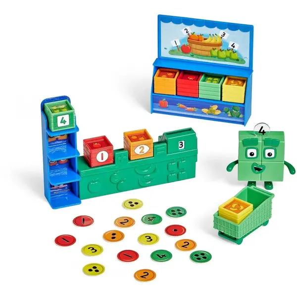 Hand2Mind Joc de rol Hand2Mind, Numberblocks® - La magazin, joc interactiv si educativ, 3 ani+