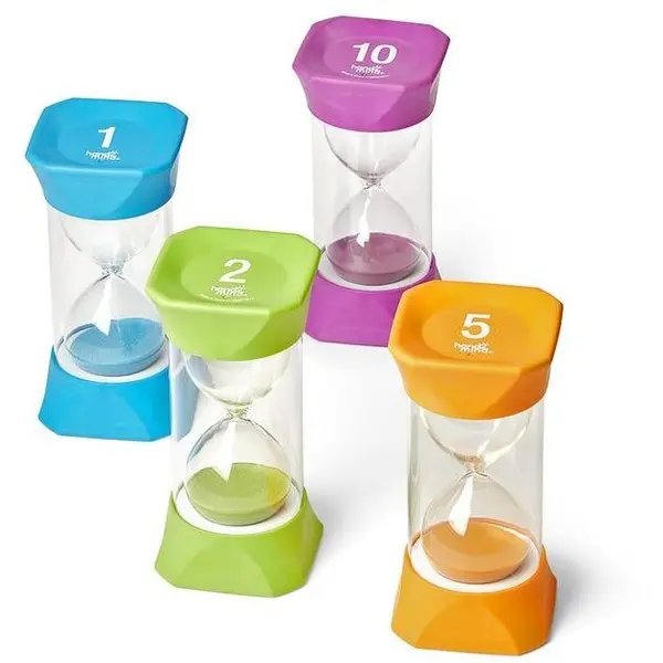 Hand2Mind Set clepsidre colorate Jumbo