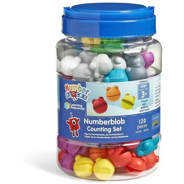Hand2Mind Set Numberblocks pentru sortat si numarat - Numberblob