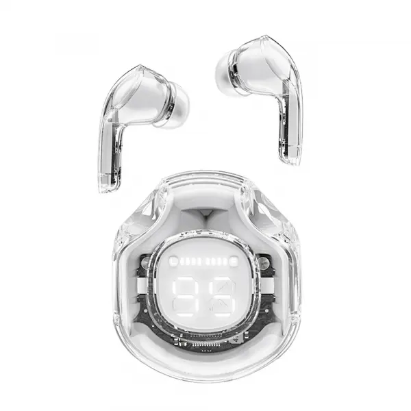 Handsfree Bluetooth Acefast T8, TWS, Alb