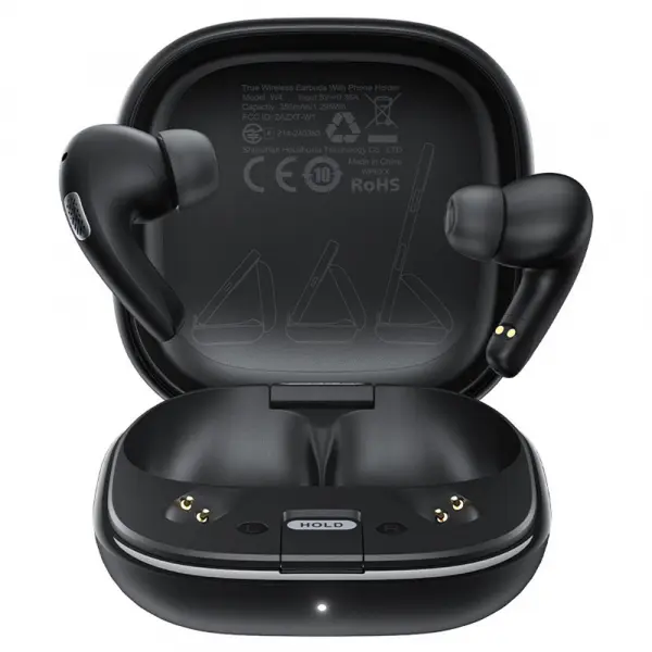 Handsfree Bluetooth Acefast W4, TWS, Negru