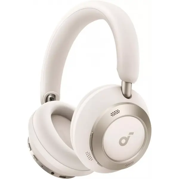 Handsfree Bluetooth Anker Soundcore Space One Pro, A2DP, ANC, Alb A3062G21
