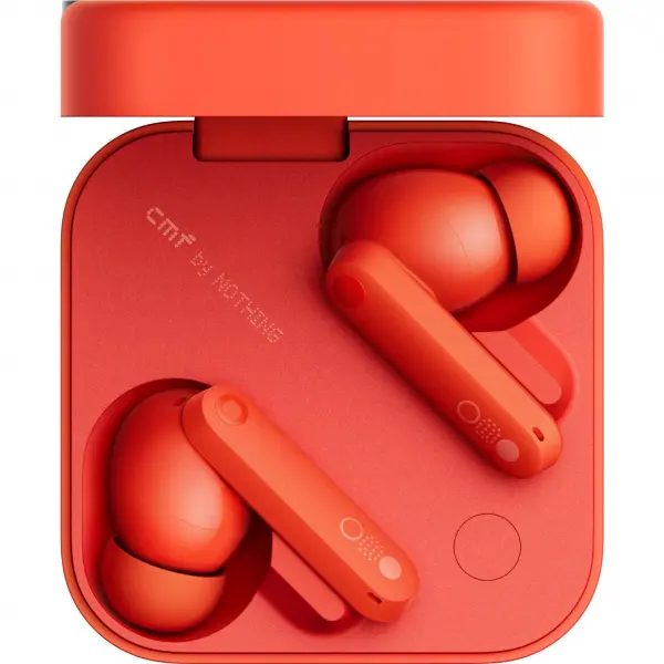 Handsfree Bluetooth CMF by Nothing Buds Pro 2, TWS, ANC, MultiPoint, Portocaliu
