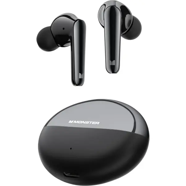 Handsfree Bluetooth Monster N-Lite 203 AirLinks, TWS, Negru