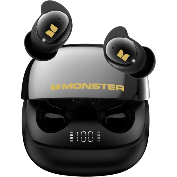 Handsfree Bluetooth Monster Sleep Ear200, TWS, ANC, Negru