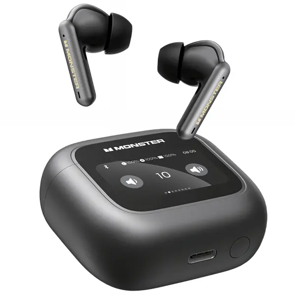Handsfree Bluetooth Monster TH300, TWS, Negru