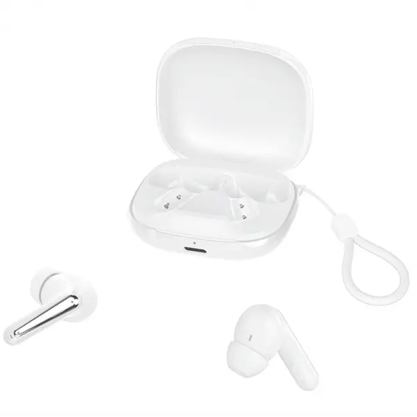 Handsfree Bluetooth XO Design G53, TWS, ANC, Alb