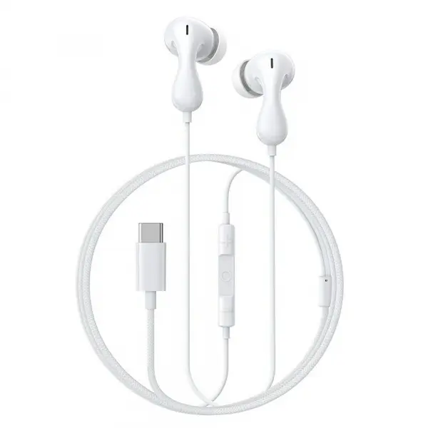 Handsfree USB-C Baseus Encok CZ20, Alb A00171400213-00