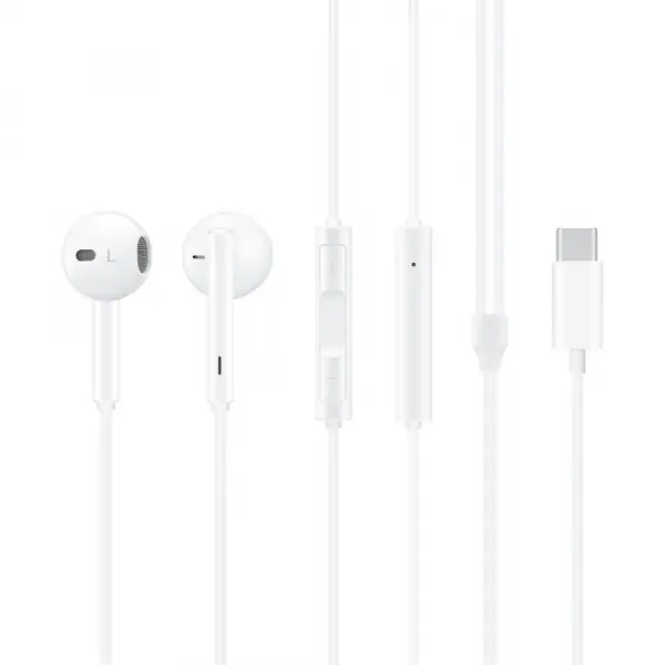 Handsfree USB-C Huawei CM33, Alb