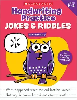 Handwriting Practice: Jokes & Riddles, Grades K-2: 40+ Reproducible Practice Pages That Motivate Kids to Improve Their Handwriting, Paperback/Violet Findley Auteur