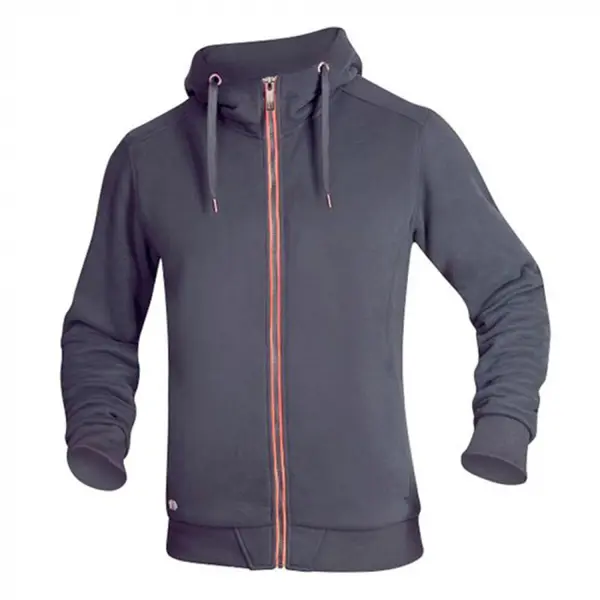 Hanorac barbati gri cu gluga, 65% bumbac, Ardon M003 3XL, GRI