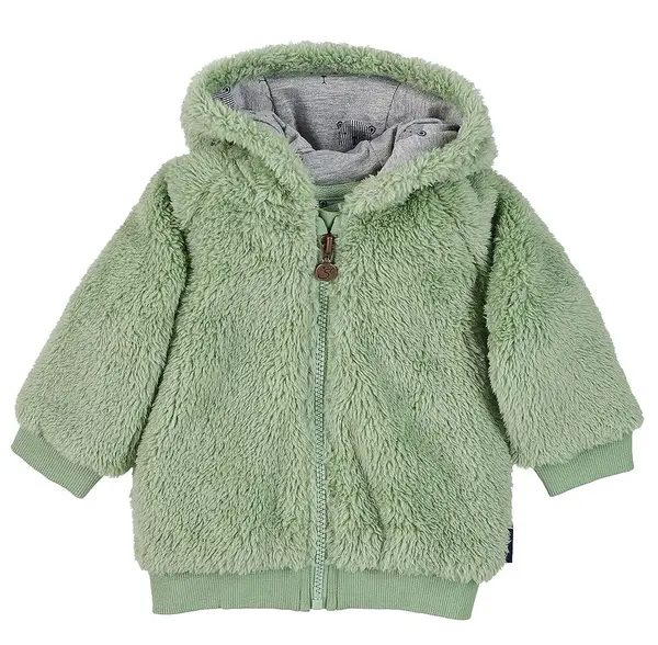 Hanorac cu glugă pentru copii Sterntaler - 86 cm, 18-24 luni, verde