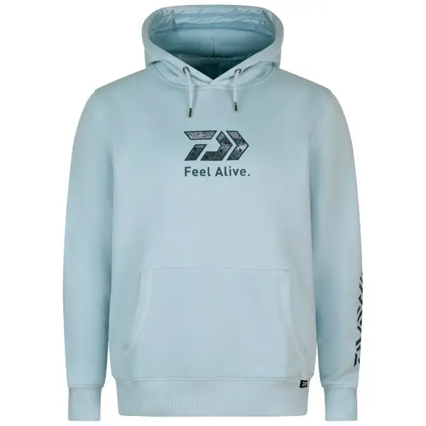 Hanorac D-Vec Hoodie Trout Light Blue Marime L