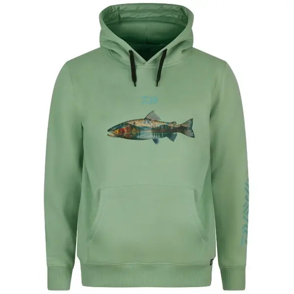 Hanorac D-Vec Hoodie Trout Pistaccio Marime 2XL