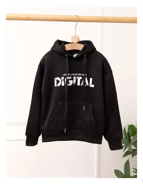 Hanorac DIGITAL negru