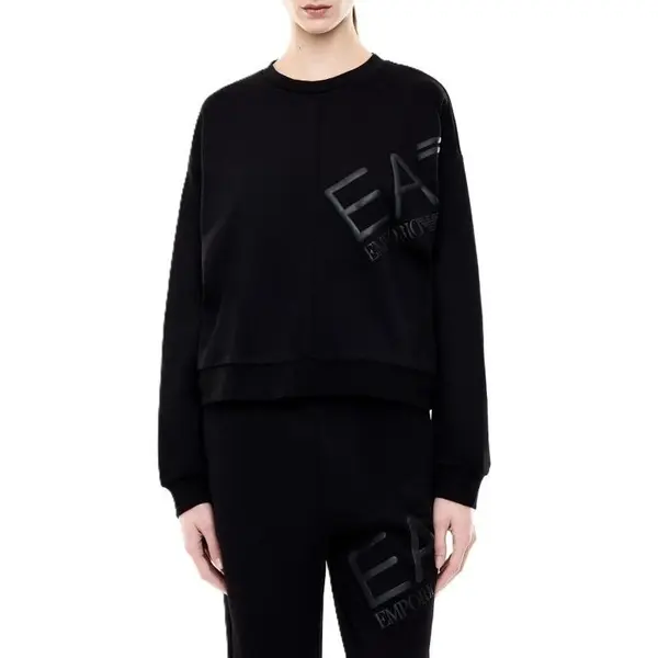 Hanorac EA7 TRAIN LOGO SERIES W MAXI LOGO T-TOP CN