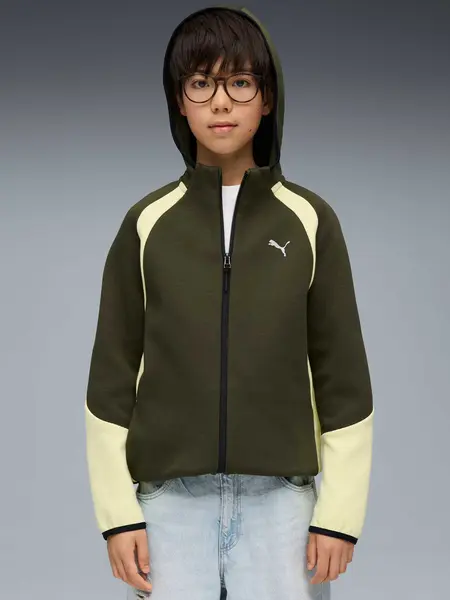 Hanorac Evostripe Full-zip Dk B