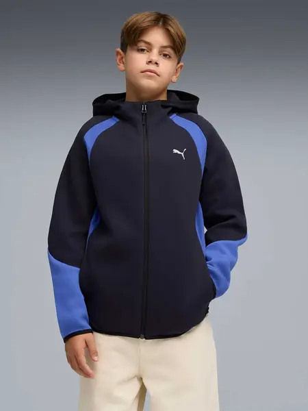 Hanorac Evostripe Full-zip Dk B