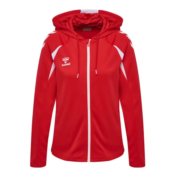 Hanorac Hummel CORE 2.0 ZIP WOMEN - 3946 True Red White, XS
