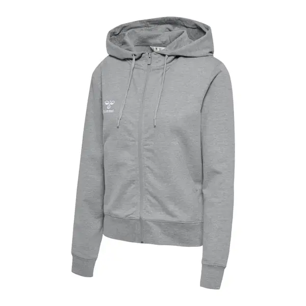 Hanorac hummel GO 2.0 ZIP WOMEN - 2006 Grey Melange, S