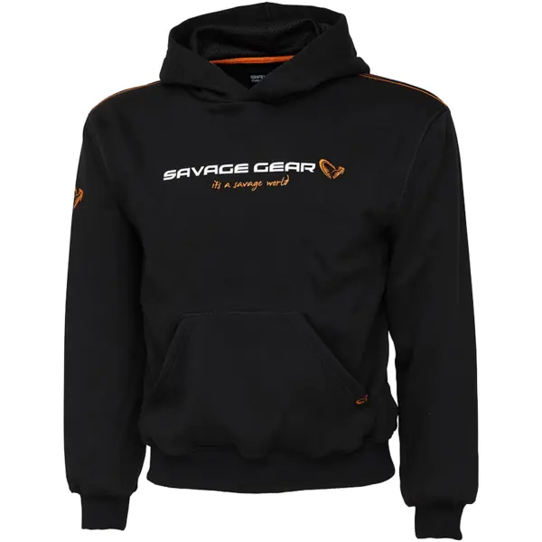Hanorac Junior Logo Black Ink 12-14 Ani