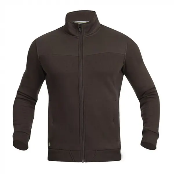 Hanorac maro fara gluga, 50% bumbac, 50% poliester, Ardon M007 M, MARO