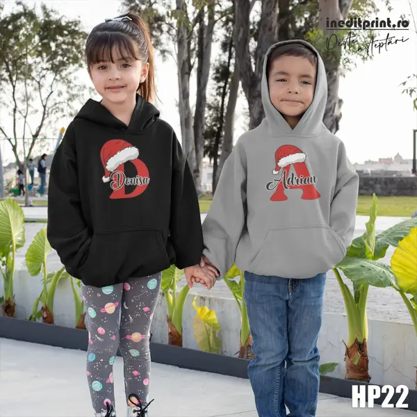 Hanorac personalizat copii si adulti de Craciun HP22
