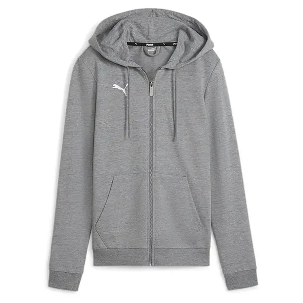 Hanorac Puma teamGOAL Casuals Zip Women - 33 Medium Gray, XXL