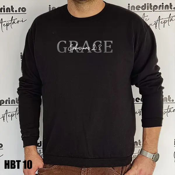 Hanorac, Tricou sau Bluza HBT10 L, Bluză gri