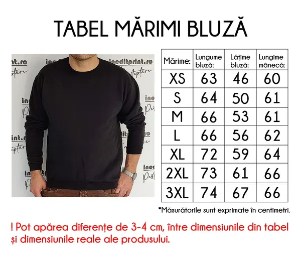 Hanorac, Tricou sau Bluza HBT11 M, Bluză albastră