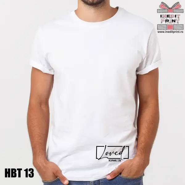 Hanorac, Tricou sau Bluza HBT13 M, Tricou damă alb slim