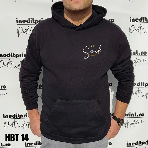 Hanorac, Tricou sau Bluza HBT14 3XL, Hanorac negru