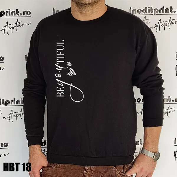 Hanorac, Tricou sau Bluza HBT18 L, Bluză neagră