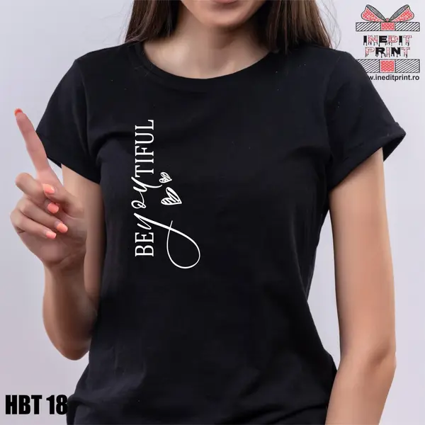 Hanorac, Tricou sau Bluza HBT18 S, Tricou negru