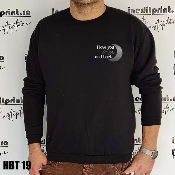 Hanorac, Tricou sau Bluza HBT19 L, Bluză neagră