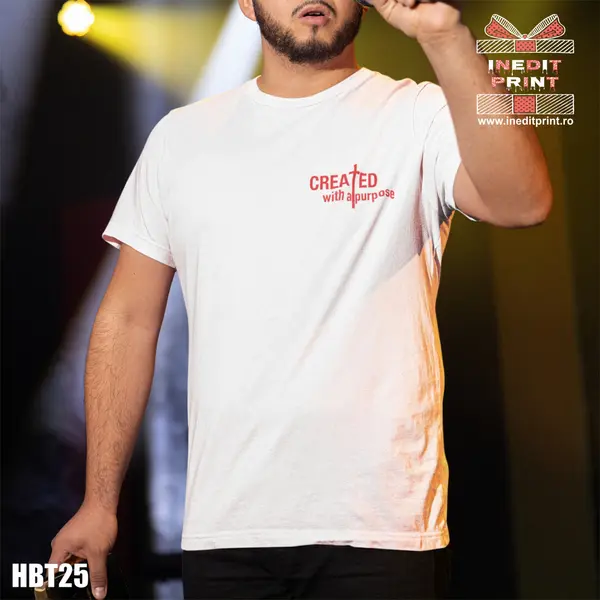 Hanorac, Tricou sau Bluza HBT25 XS, Tricou damă alb drept