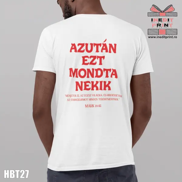 Hanorac, Tricou sau Bluza HBT27 3XL, Tricou alb