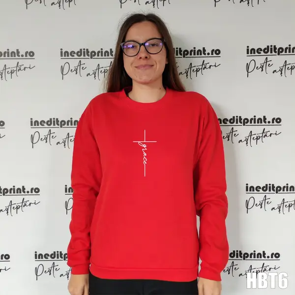 Hanorac, Tricou sau Bluza HBT6 M, Bluză roșie