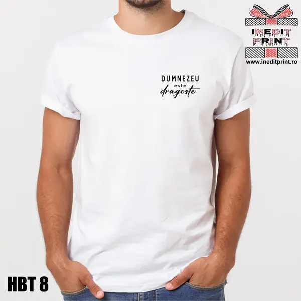Hanorac, Tricou sau Bluza HBT8 S, Tricou alb