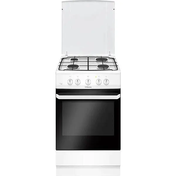 hansa Aragaz HANSA FCGW51099, 4 arzatoare, Gaz, 50 cm, Alb