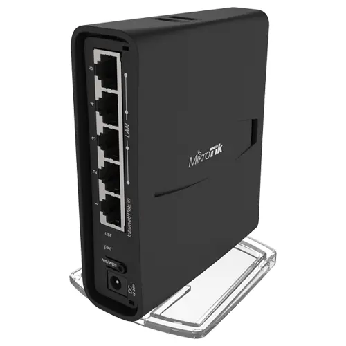 hAP ac², 5 x Gigabit, 802.11b/g/n 2.4Ghz, 802.11an/ac 5GHz, USB - MikroTik RBD52G-5HacD2HnD-TC