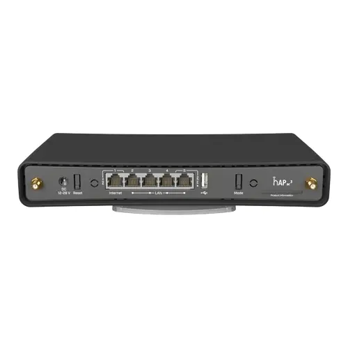 hAP ac³, 5 x Gigabit, 1 x PoE, 802.11b/g/n 2.4Ghz, 802.11ac 5Ghz, antene externe 3dBi 2.4GHz, 5.5dBi 5GHz - MikroTik RBD53iG-5HacD2HnD