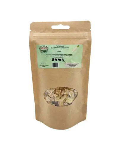 HAPPY DOG Bucătăria Șefului Gustare pentru rozătoare și iepuri cu păstârnac 50 g
